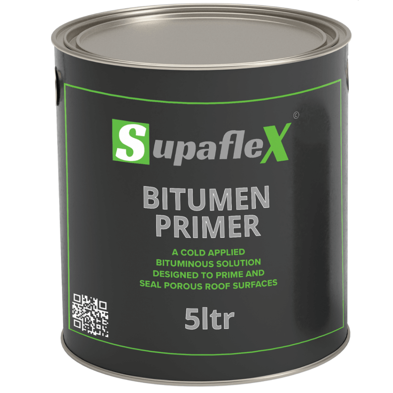 An image of Supaflex Bitumen and Flashing Primer 5 litre against a white background