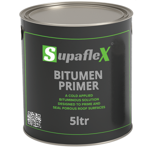 An image of Supaflex Bitumen and Flashing Primer 5 litre against a white background