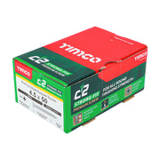An image showing a box of TIMCO C2 Strong Fix PZ2 Multi Purpose Screws in the size 4.5 x 50