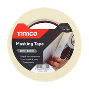 An image showing a roll of TMICO 50 x 50 cream masking tape