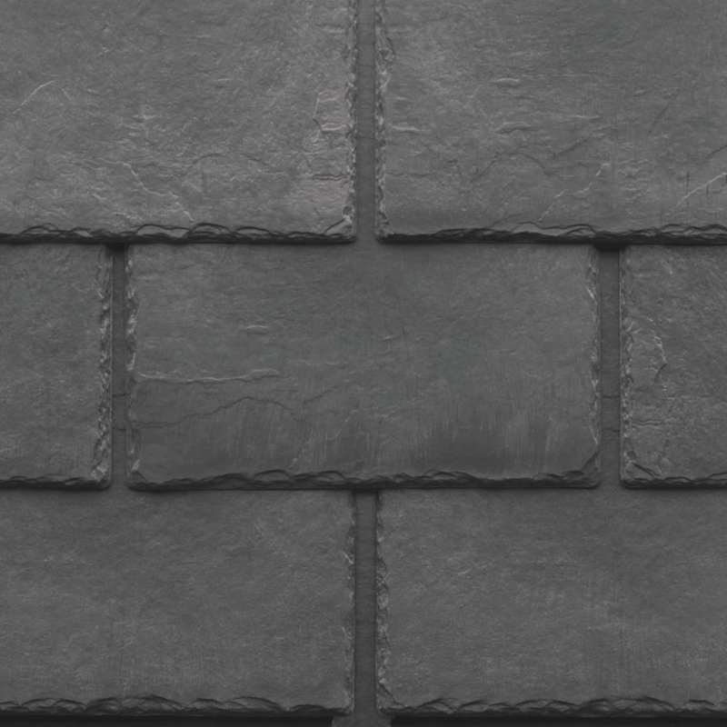 Tapco Classic Synthetic Roof Slate in Pewter Grey 