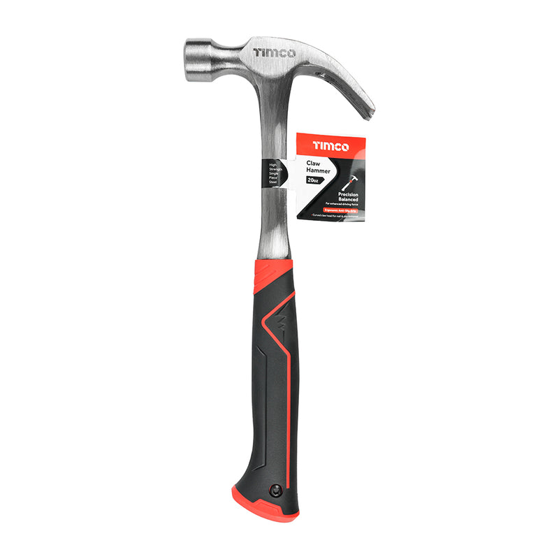 An image of a 20oz Claw hammer from  Timco.