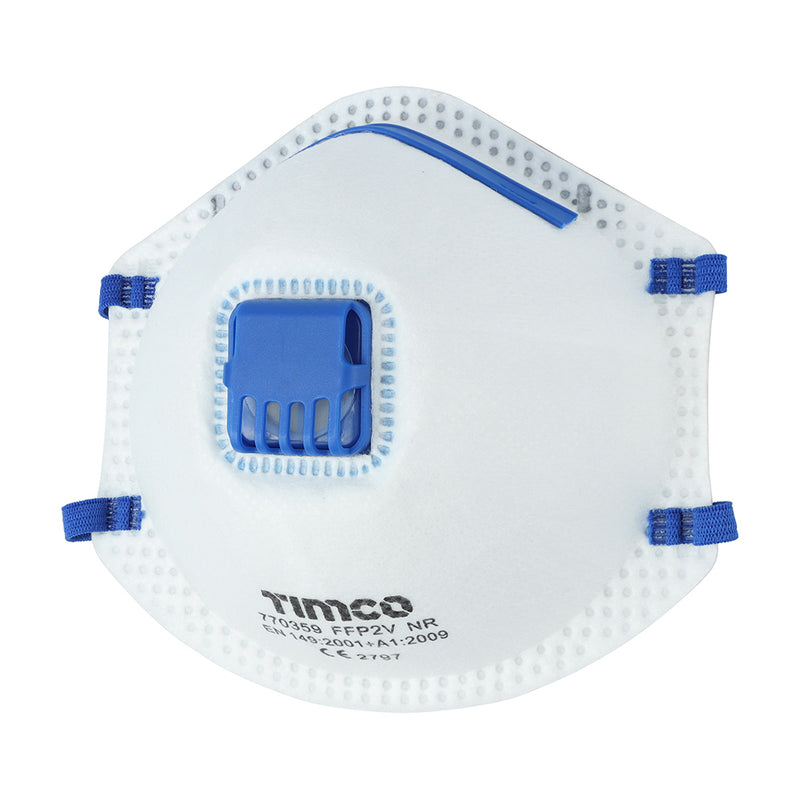 An image of Timco FFP2 Moulded Mask with Valve