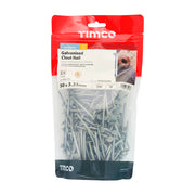 An image of a bag of Timco Galvanised Clout Nails 50 x 3.35 in size