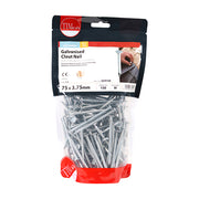 An image of a bag of Timco Galvanised Clout Nails 75 x 3.75 in size