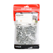 An image of a bag of Timco Galvanised Clout Nails with Extra large head (ELH) 20 x 3.00mm in size