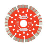 An image showing a Timco Trade Diamond Blade - Segmented 4.5" 115mm