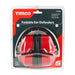 An image of Timco foldable ear defenders / protectors 30.4db in its retail packaging.