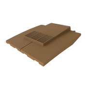 An image of a Timloc plain tile vent in Brown