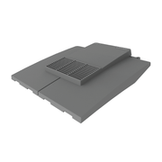 An image of a Timloc plain tile vent in Grey