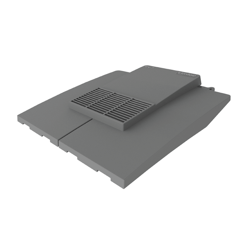An image of a Timloc plain tile vent in Grey