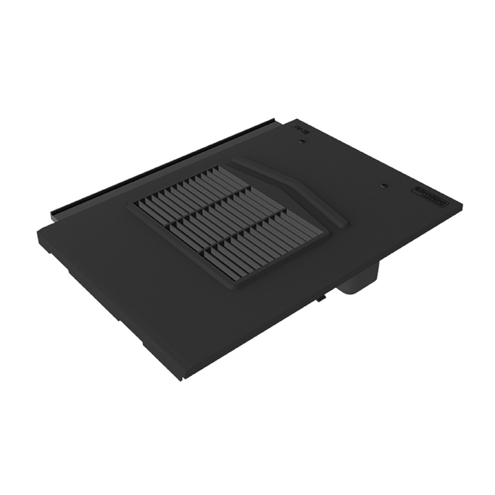 An image showing a Timloc Tile Vent Thin Leading Edge in Black RTV-TEBL