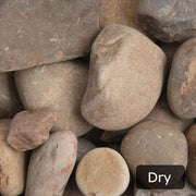 An image showing Tweed Cobble Stone Aggregate Gravel when they are dry.