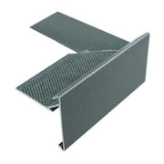 An image of Ultraflex Preformed Corner flat roof edge trim drip non drop Left hand side 