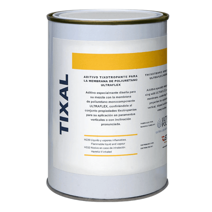 An image of a tin of Ultraflex Tixal in a white tin