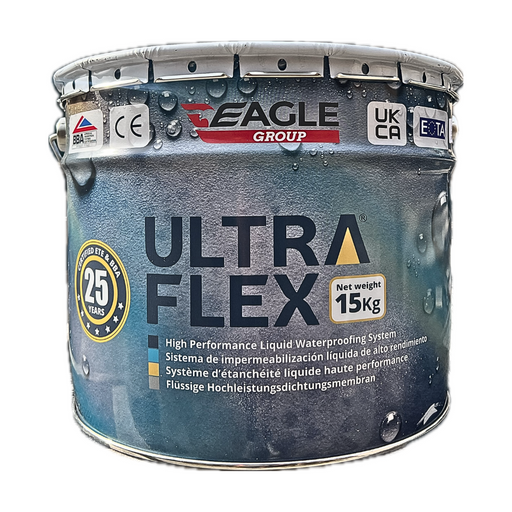 An image of Ultraflex Liquid Roofing in a 15Kg Tin