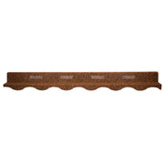 An image showing a Villatile Ridge Closer Strip in the colour Rustic Brown