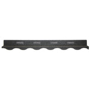 An image showing a Villatile Ridge Closer Strip in the colour Titanium Grey