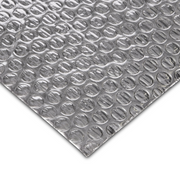 An image of a sheet of YBS Airtec Single showing the foil backing.