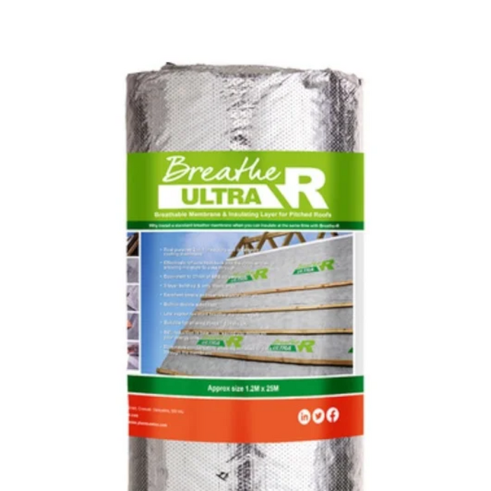 A close up Image of YBS Breathe-R Ultra insulation roll