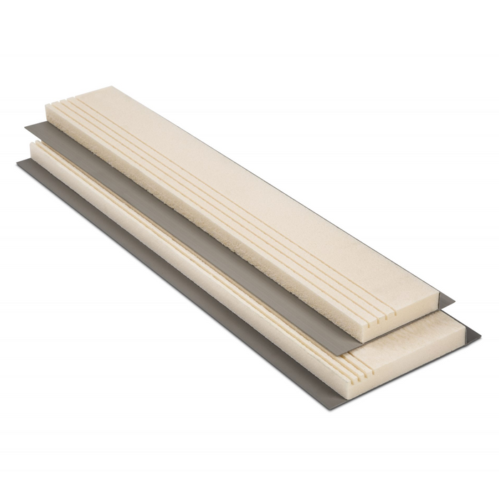 An image of the two sizes of Easi-Close Cavity Closer Boards 50-100mm cavities and 100-150mm.