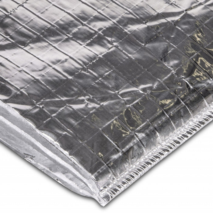 A close up image of YBS Superquilt insulation so show the layers