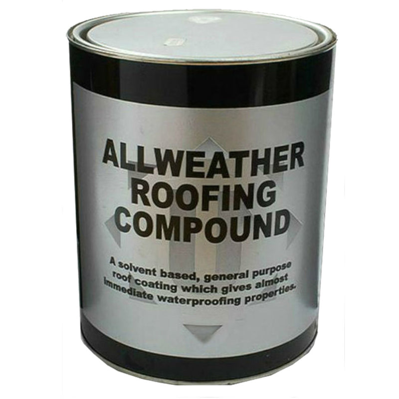 Am image of a 5 litre tin of Rose Roofing All Weather Roof Coating
