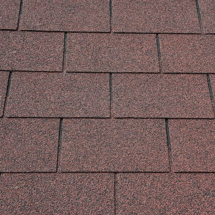 Square Felt Roof Shingles: 3 Tab (3m²)