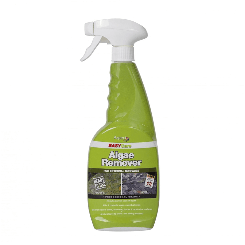 An image of Azpects EASYCare Algae Remover in a 750ml spray bottle