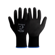 An image of Pred Jet Safety Gloves in the colour black 