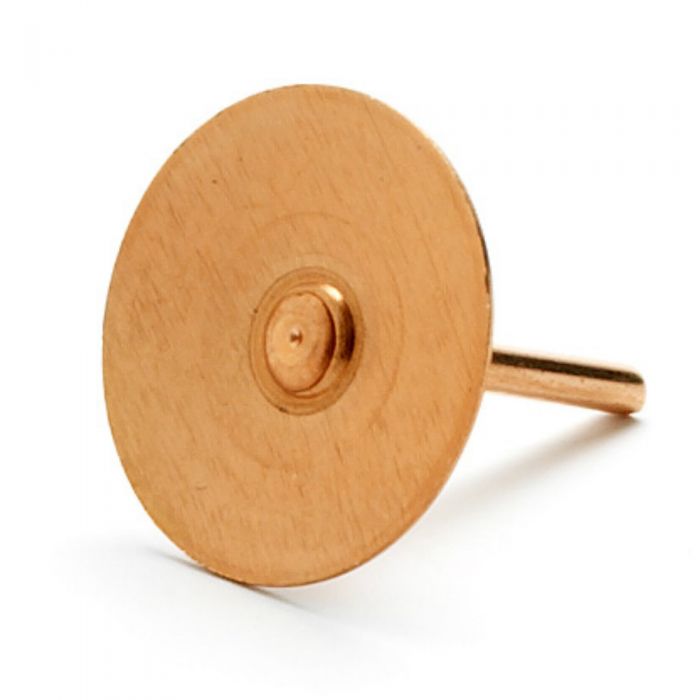 an image of a Copper Disc Rivets. Sold in packs of 1000