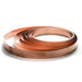 An image of a Premium Copper fixing strip in a coil.