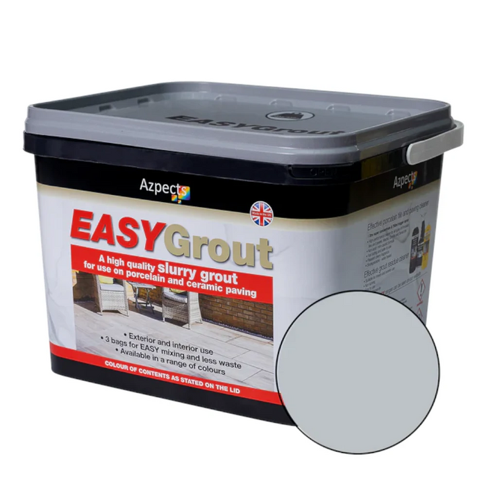 Azpects EASYGrout Porcelain Jointing Slurry Grout: 15kg