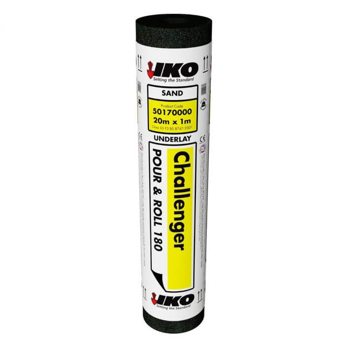 IKO Permanite Challenger 180 Polyester Roofing Felt (Type 5B) 20m x 1m