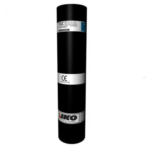 IKO TGX SBS Torch On Capsheet (Black): 8m x 1m