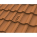 An image of Manthorpe Single Pantile Tile Vent in Terracotta on a roof to show the finish.