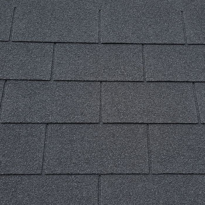 Supaflex Square Felt Roof Shingles: Midnight Black (2.61m2)