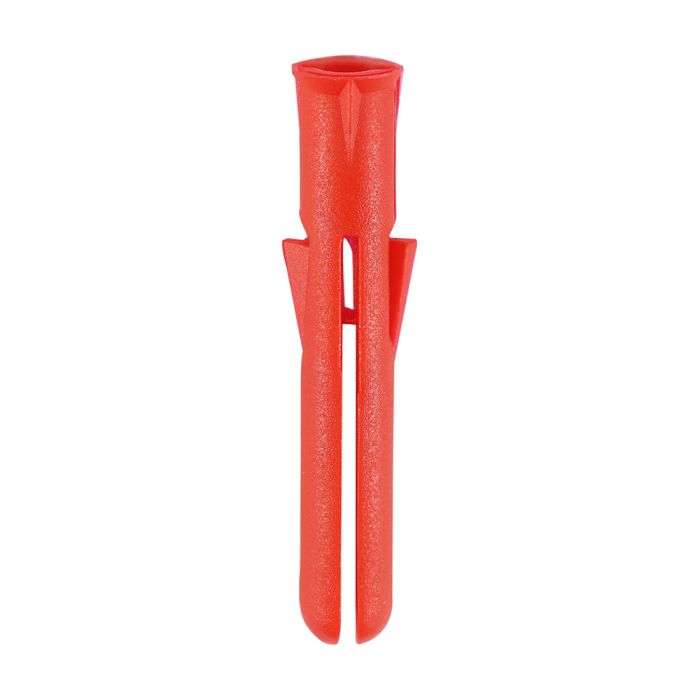 Premium Plastic Plugs, Red: 34mm (200 Bag)