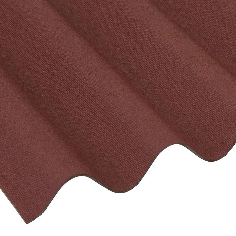 Coroline Corrugated Bitumen Roofing Sheets: 2000mm x 950mm