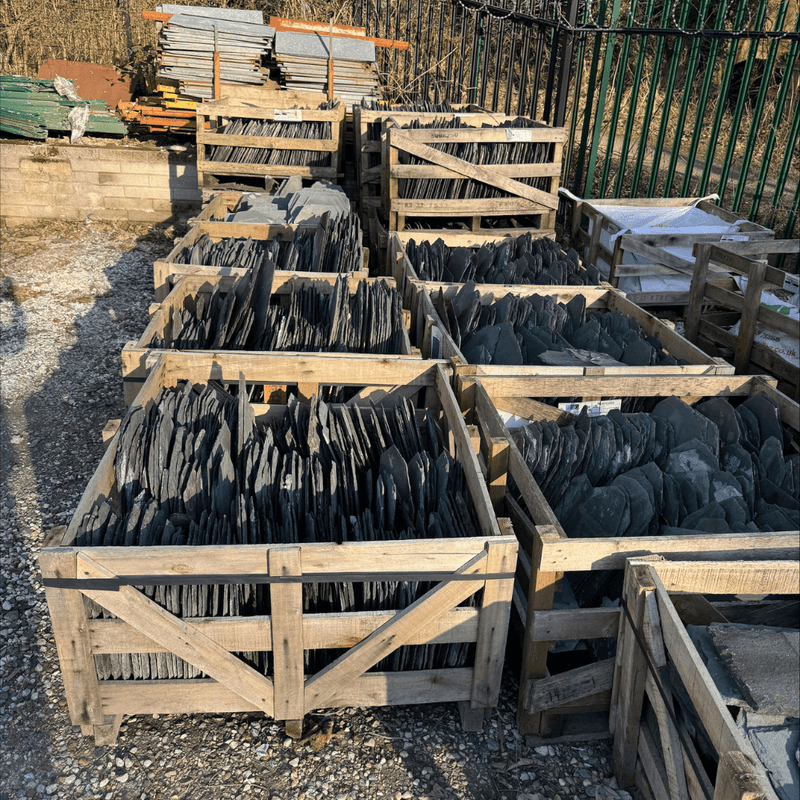 an image of Reclaimed Westmorland Slate at Ashbrook Roofing Supplies
