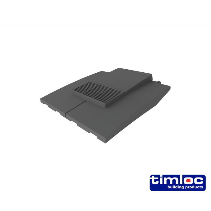Timloc Plain Tile Vent, Grey